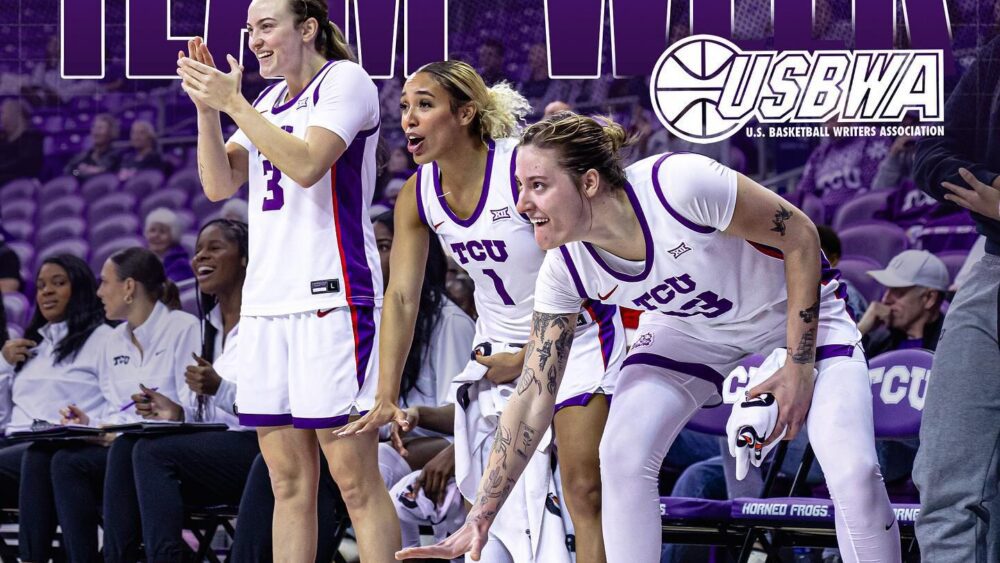 TCU Recognized as USBWA Women's National Team of the Week | I Love FTW