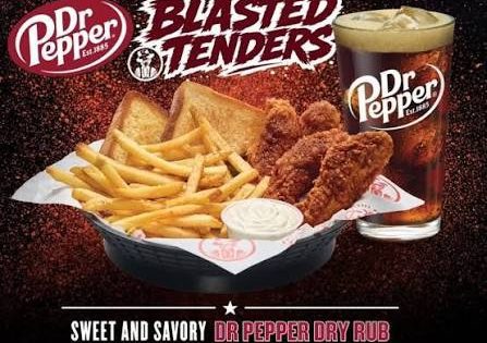 Slim Chickens Launches Dr Pepper Blasted Tenders