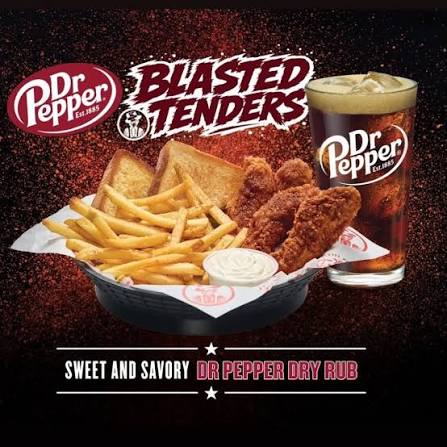 Slim Chickens Launches Dr Pepper Blasted Tenders
